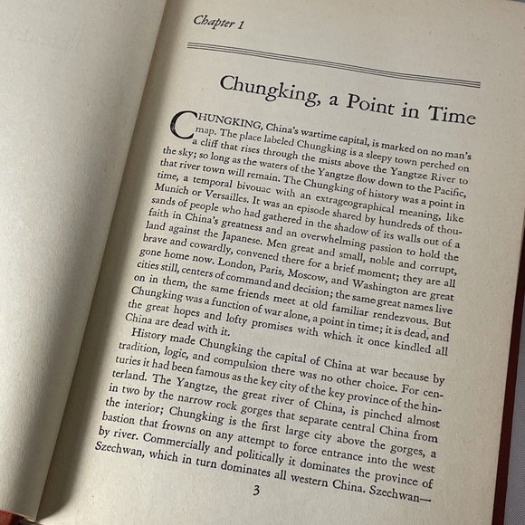 Thunder Out Of China By Theodore H. White And Annalee Jacoby. 1946 Book - Picture 10 of 11